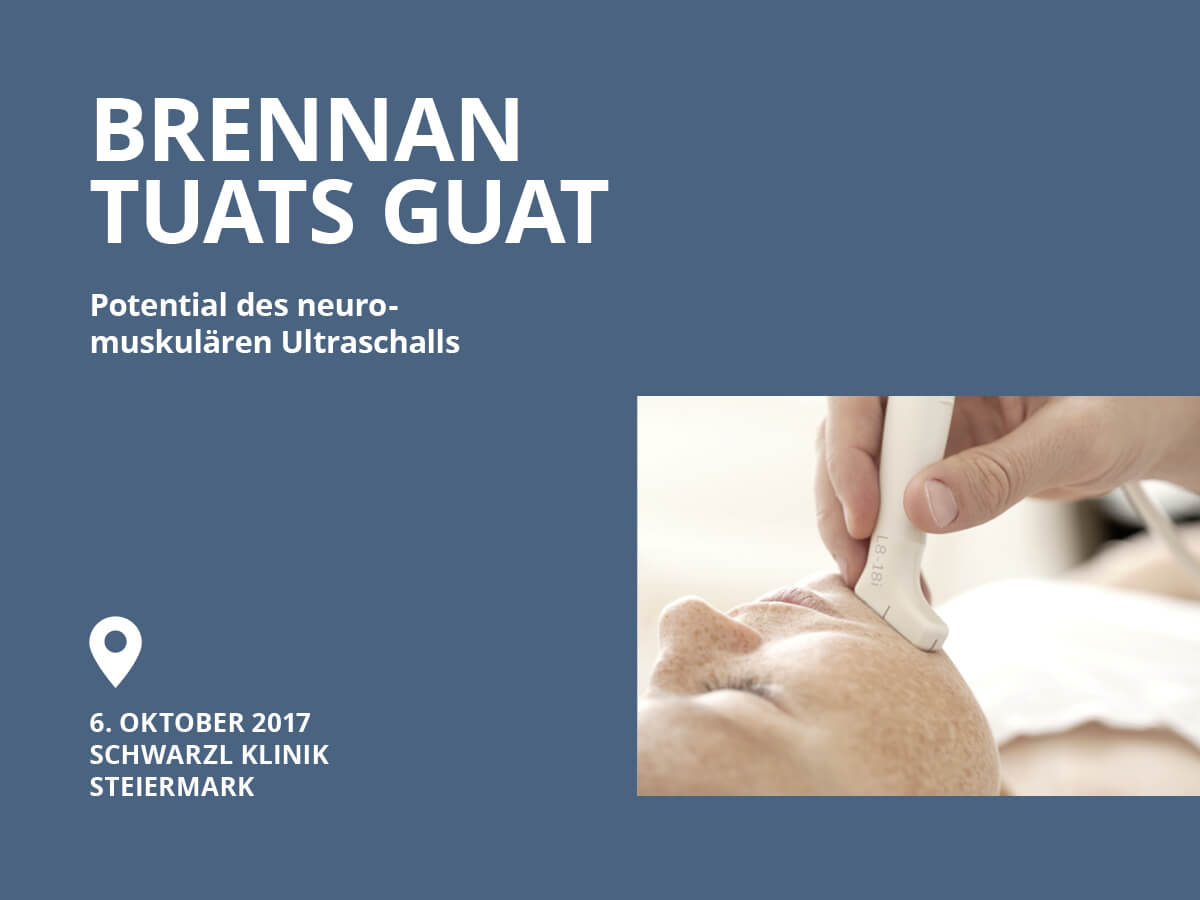 Brennan tuats guat - Potential des neuromuskulären Ultraschalls, 12.10.2017